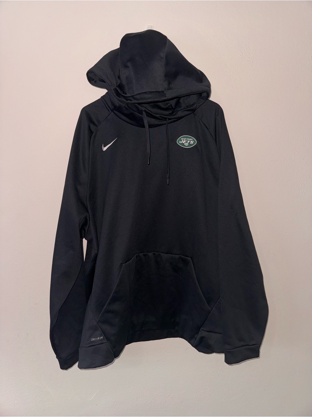 Nike Black Men’s New York Jets Pullover Hoodie